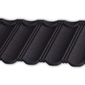 Лист композитной черепицы Gerard Heritage deep black