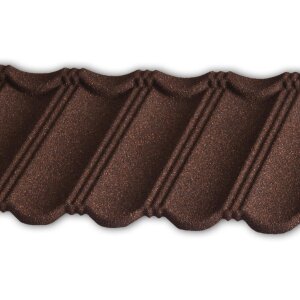 Лист композитной черепицы Gerard Heritage chestnut