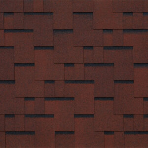 Черепица гибкая Tegola Sanremo rosso 402 (красный)